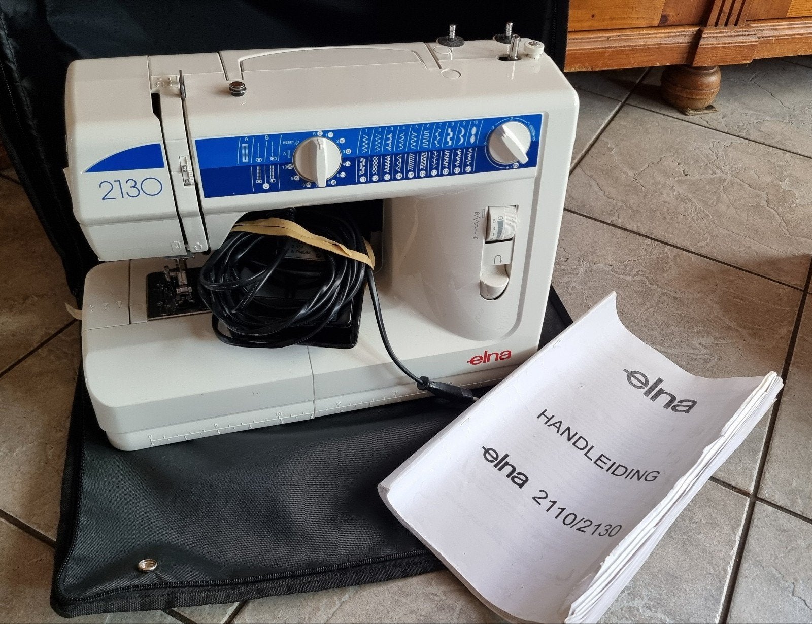 elna naaimachine 2110/2130, Hobby en Vrije tijd, Naaimachines en Toebehoren, Ophalen, Gebruikt, Naaimachine, Overige merken