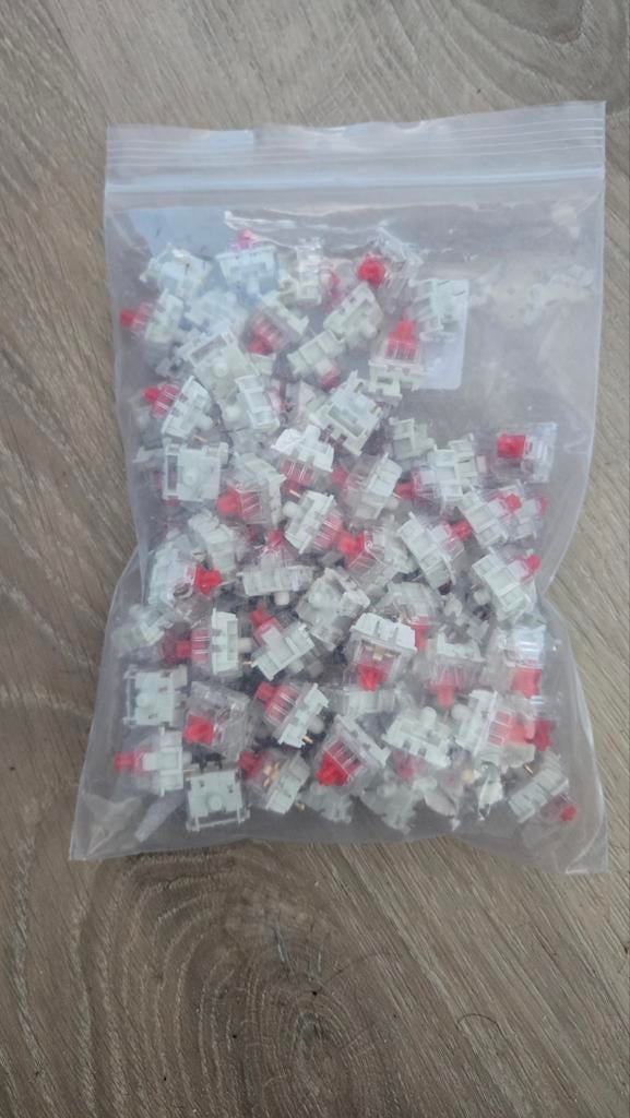 Gateron Red Lineaire Keyboard Switches (87 stuks), Ophalen of Verzenden
