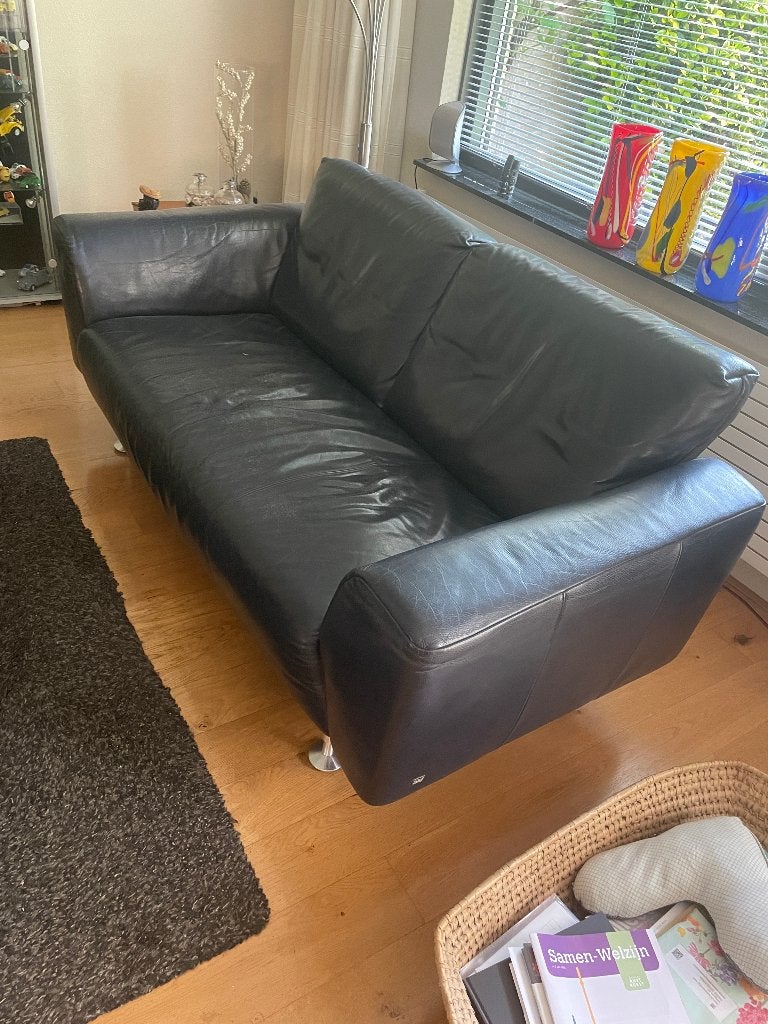Tweezits bank Rolf Benz, Ophalen, Gebruikt, 150 tot 200 cm, Tweepersoons