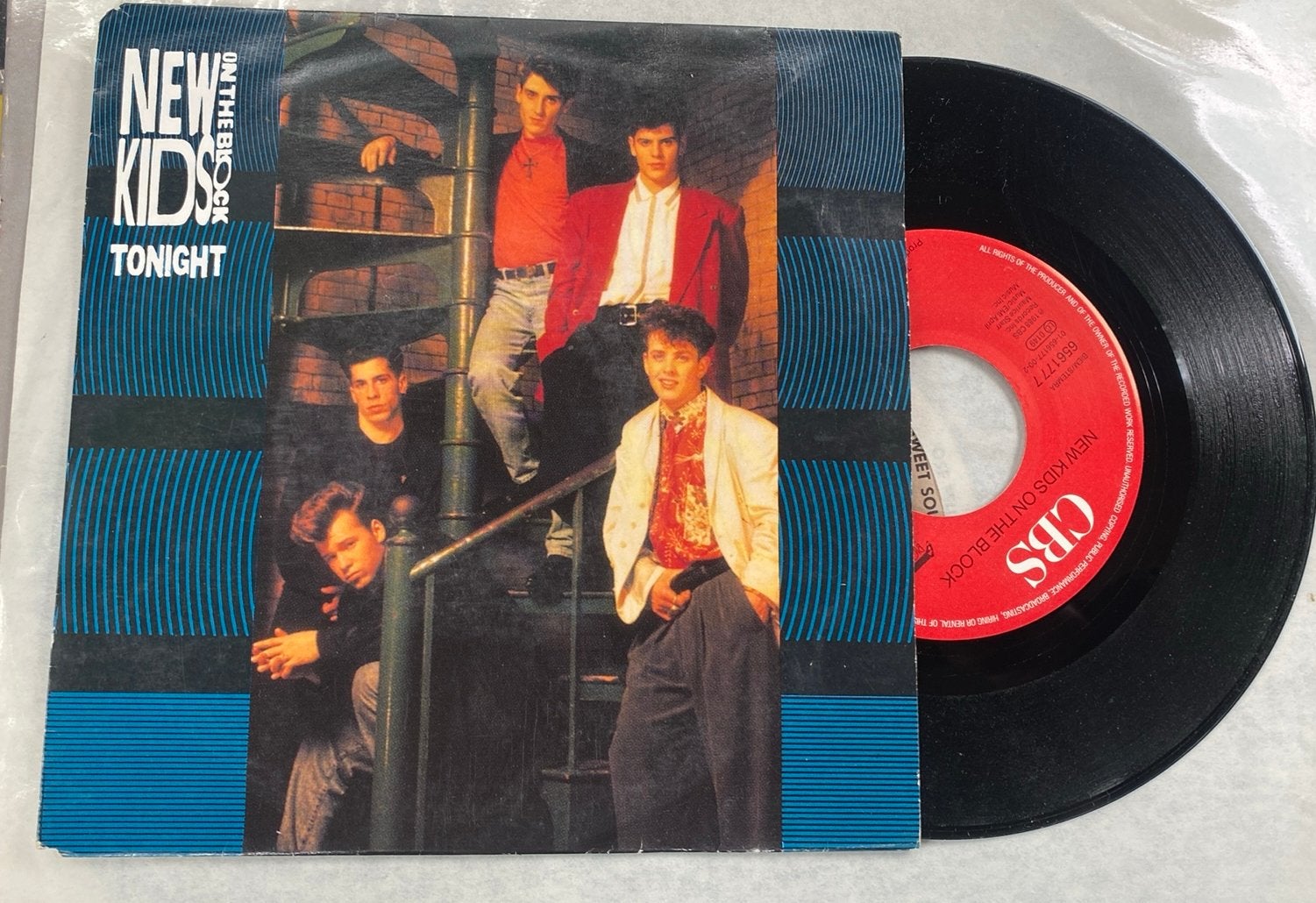 New Kids On The Block - tonight, Ophalen of Verzenden, Zo goed als nieuw, Overige formaten, Pop