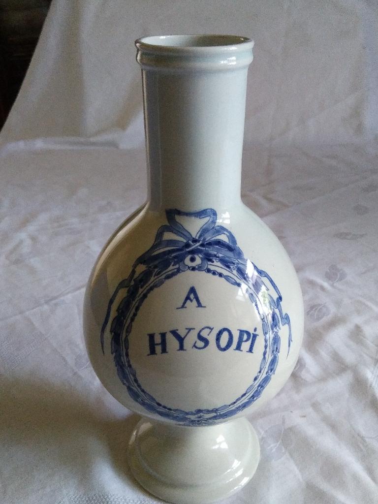 Apothekers-pot voor Hysopi, Delfts Blauw, ca 30 cm hoog, Ophalen of Verzenden