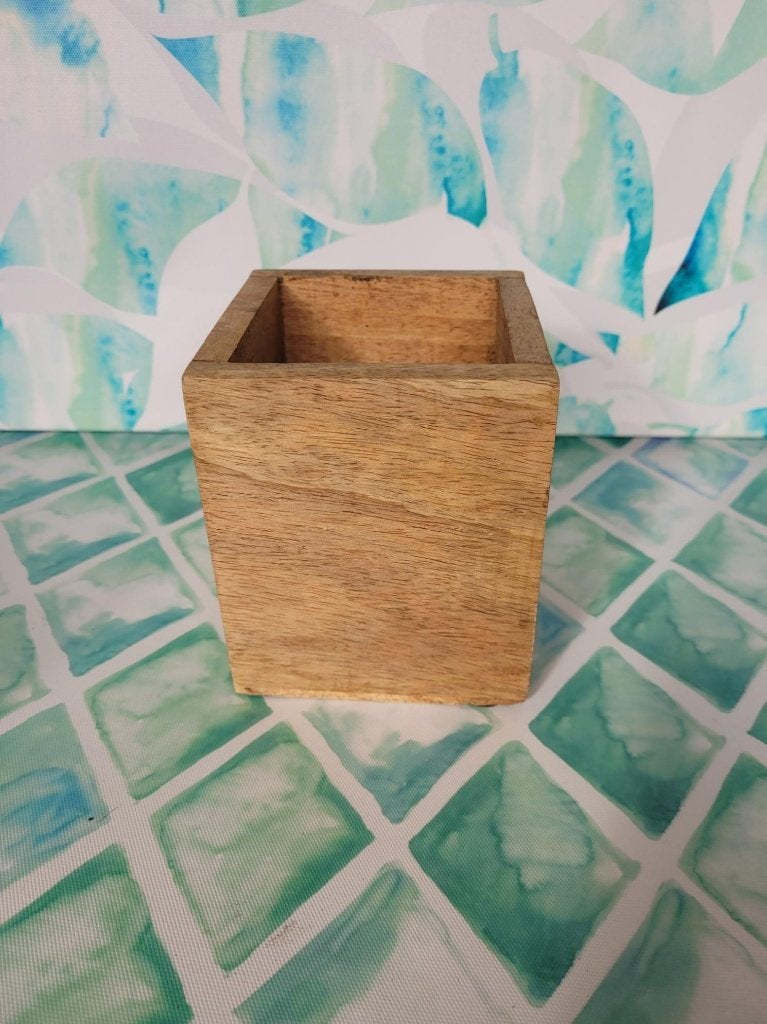 Pennenbak van hout, 10 x 10 x 12 cm, ., Nieuw, Ophalen of Verzenden, .