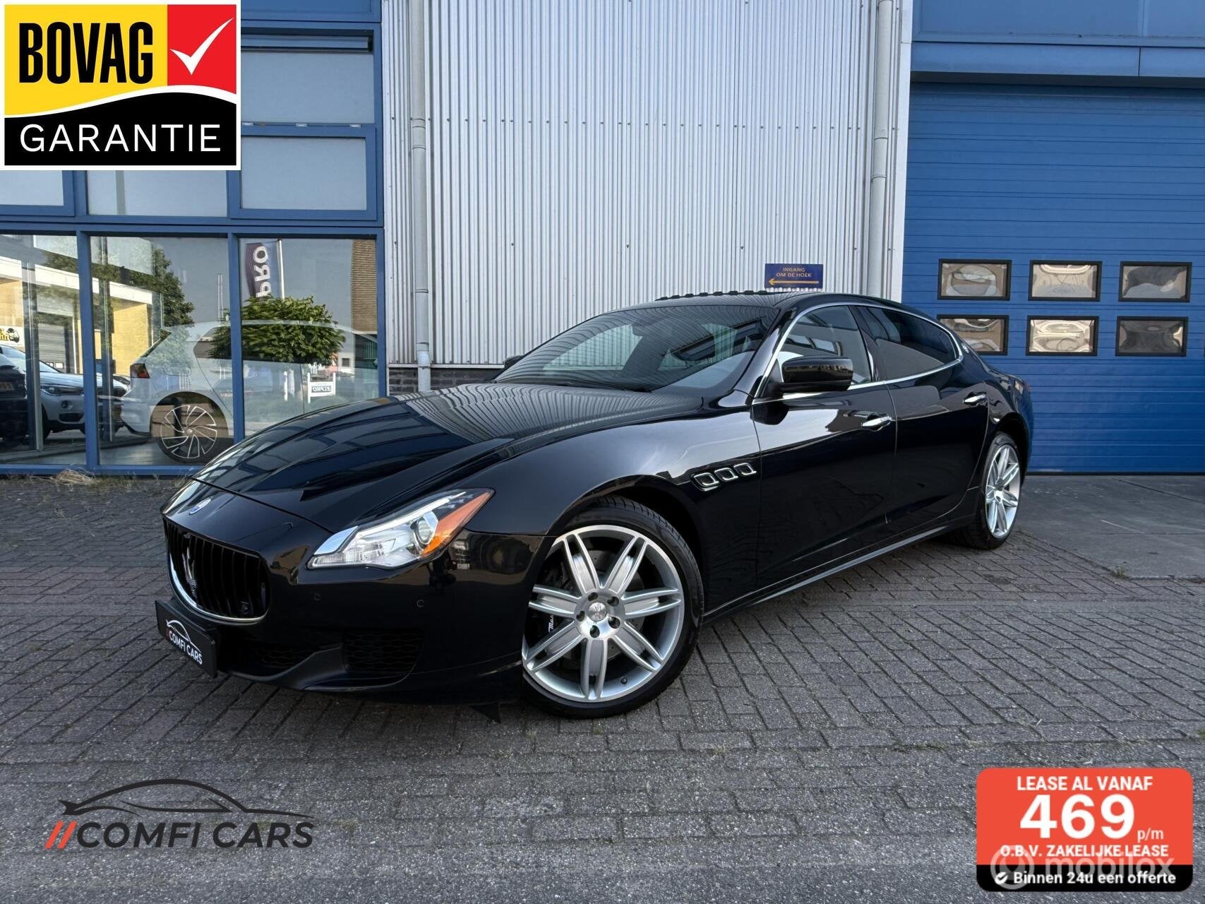 Maserati Quattroporte S Q4 3.0 V6 Bi-Turbo Ferrari | Dealer, Auto's, Automaat, Euro 5, Gebruikt, Zwart
