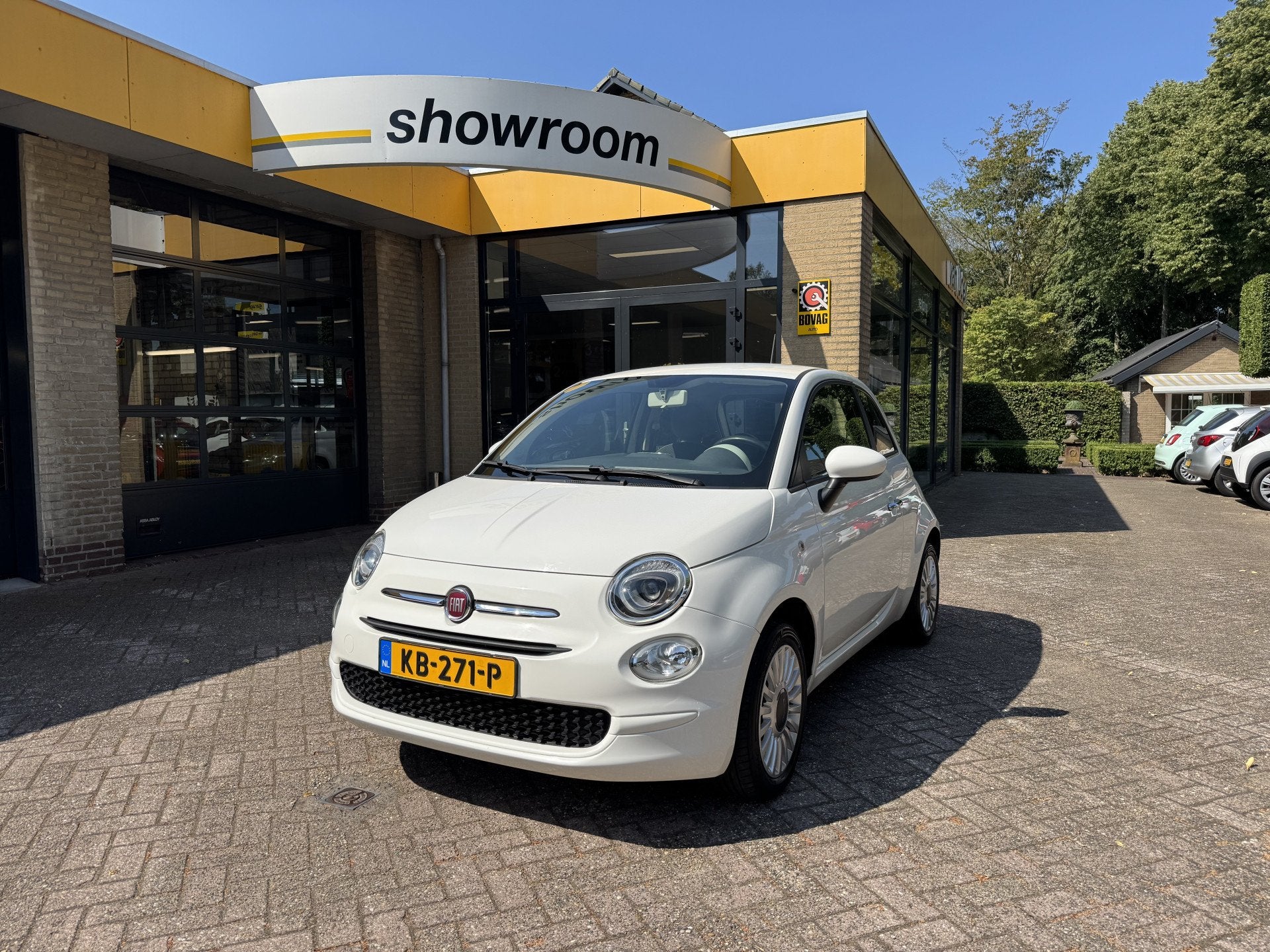 Fiat 500 1.2 Popstar (bj 2015), Auto's, Voorwielaandrijving, Gebruikt, 4 cilinders, 840 kg