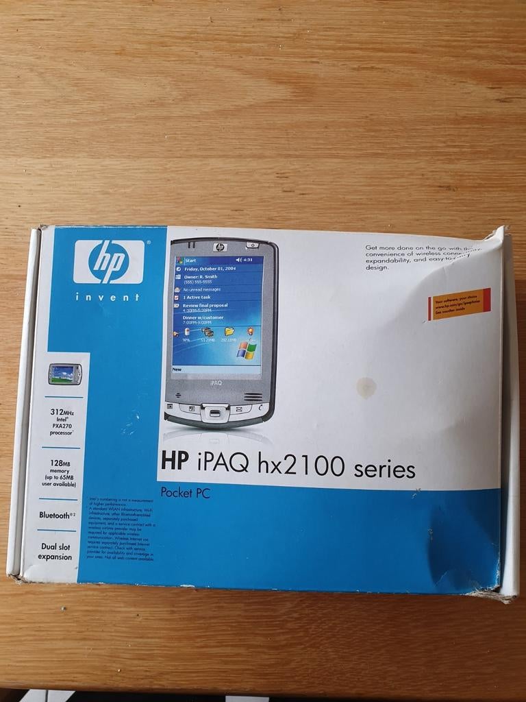 HP iPAQ hx2100 series Pocket PC - Nieuw in doos, Telecommunicatie, Pda's, Ophalen of Verzenden