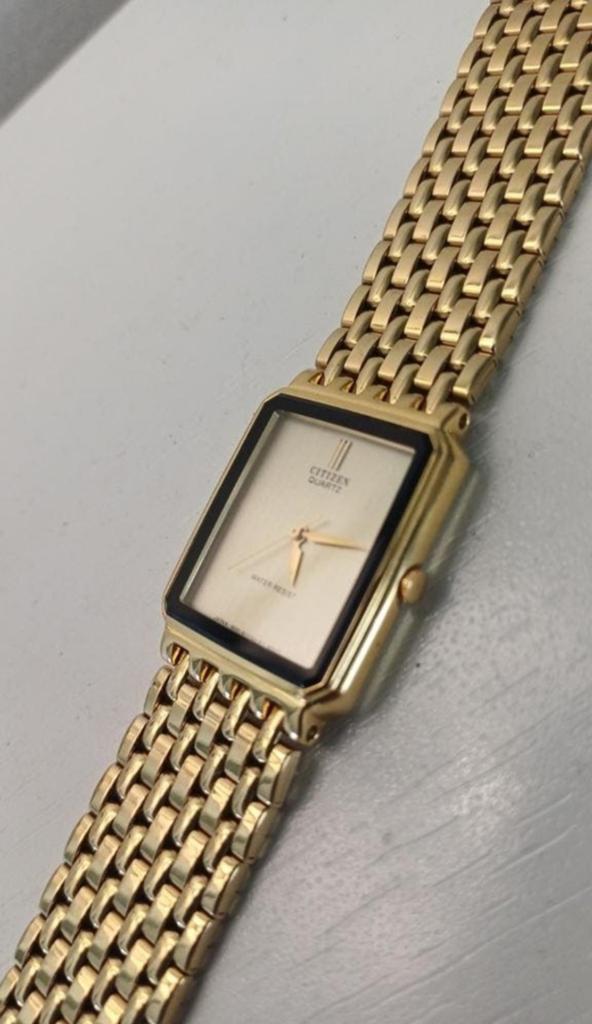 Citizen Vintage  Horloge ..  QUARTZ  jaren 60/70.  Werkend, Staal, Polshorloge, Zo goed als nieuw, Ophalen