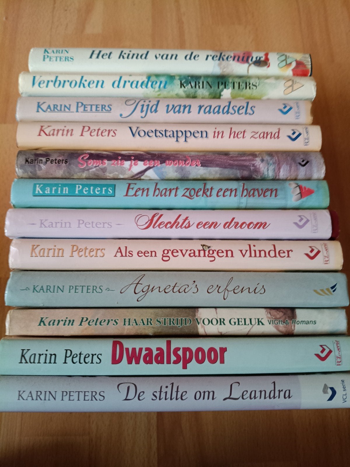 Ongeveer 20 boeken Karin Peter, Ophalen, Gelezen, Noord-Brabant