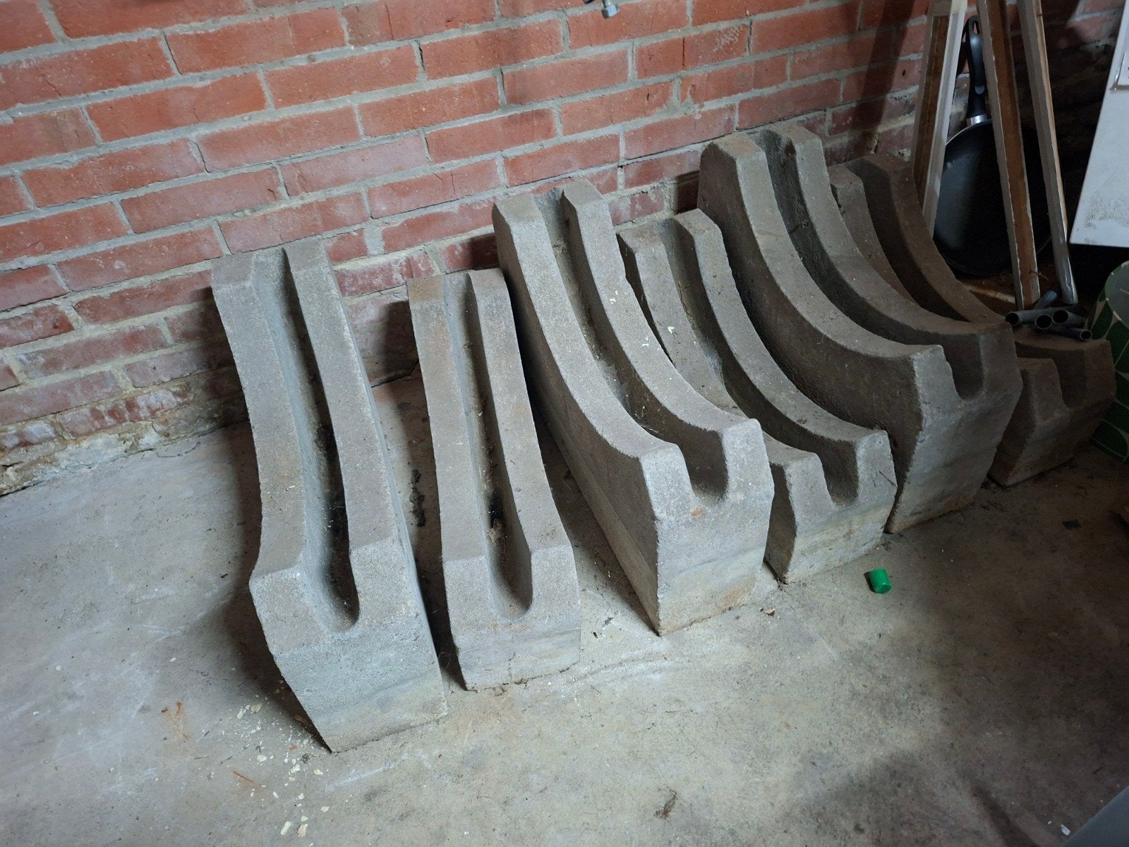 GRATIS 6x betonnen fietsstandaard, Fietsen en Brommers, Ophalen, Gebruikt, 80 kg of meer