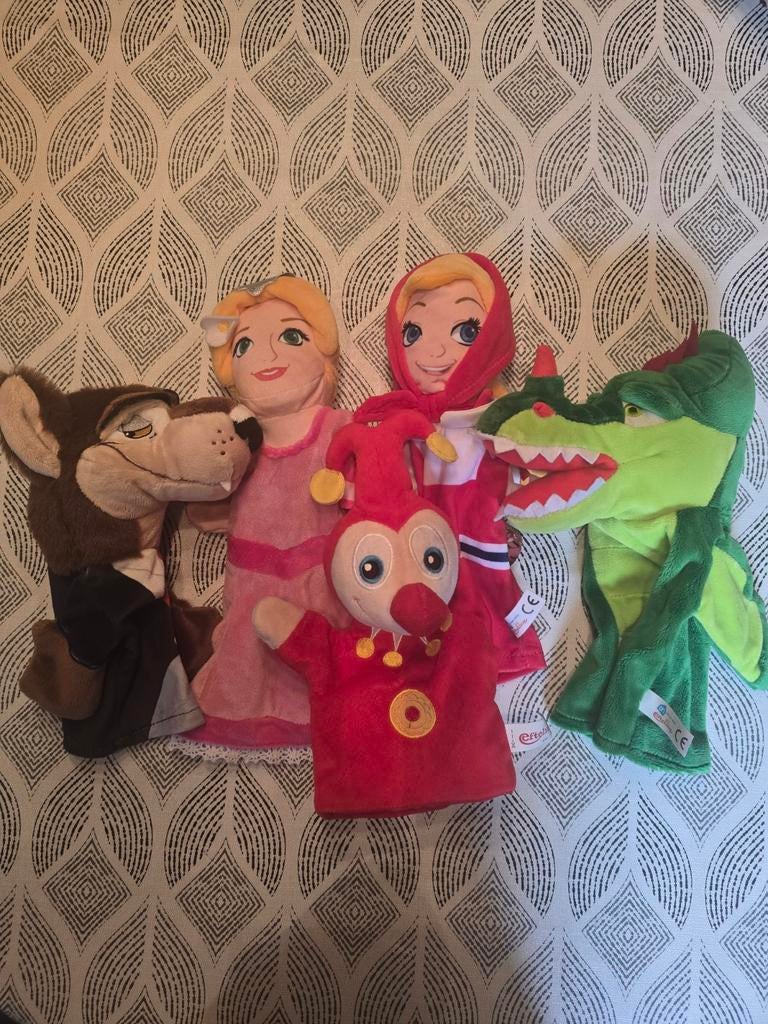 Efteling handpoppen, Ophalen of Verzenden, Gebruikt, Overige typen