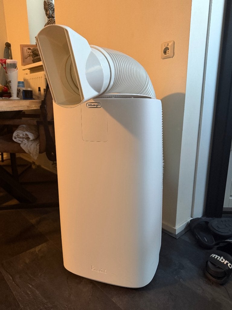 De'Longhi AP98Gentlejet mobiele airco te koop, Witgoed en Apparatuur, Ophalen, Nieuw, 3 snelheden of meer, Afstandsbediening