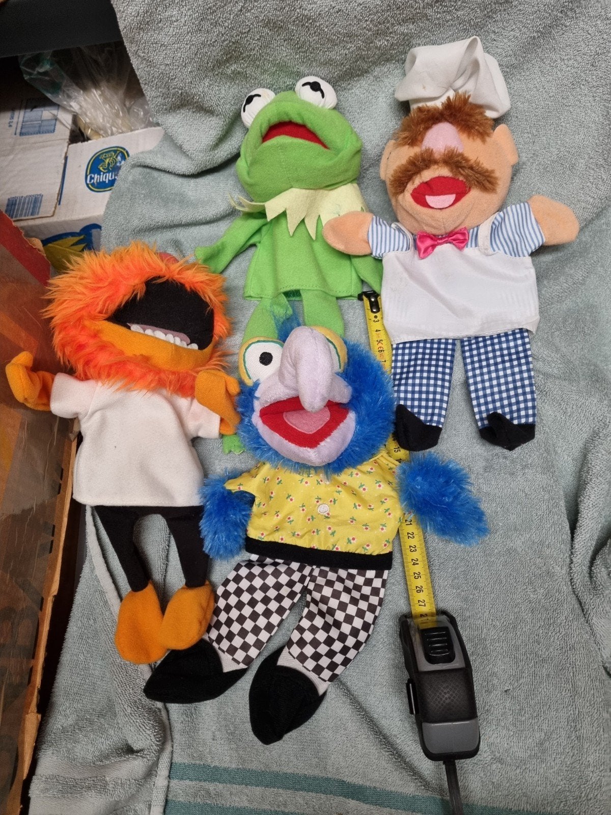 Muppets knuffels handpoppen nr 20, Kinderen en Baby's, Speelgoed | Knuffels en Pluche, Ophalen of Verzenden, Zo goed als nieuw