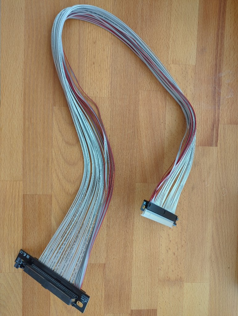PCIe riser kabel 80 cm, Computers en Software, Pc- en Netwerkkabels, Nieuw, Ophalen of Verzenden