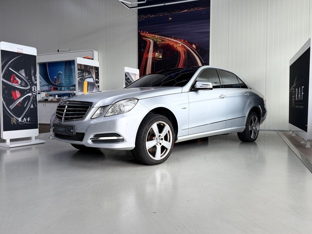 Mercedes-Benz E-klasse 350 CGI Elegance 4-Matic,export, Automaat, Gebruikt, Zwart, Leder