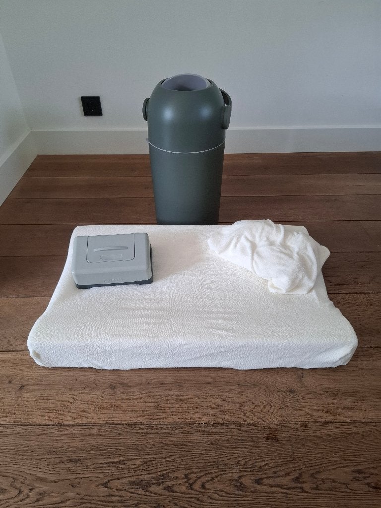 Verschoningssetje, Ophalen of Verzenden, Zo goed als nieuw, Luieremmer, Overige merken