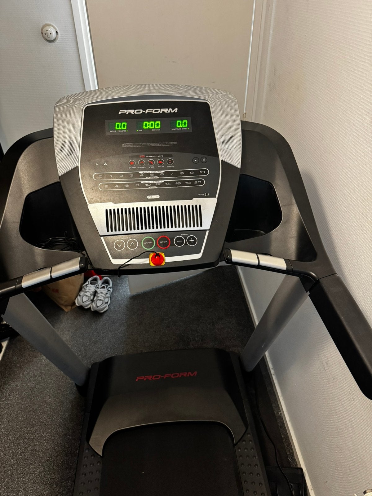 PRO-FORM Loopband met airco/fan – zo goed als nieuw!, Ophalen of Verzenden, Zo goed als nieuw, Loopband