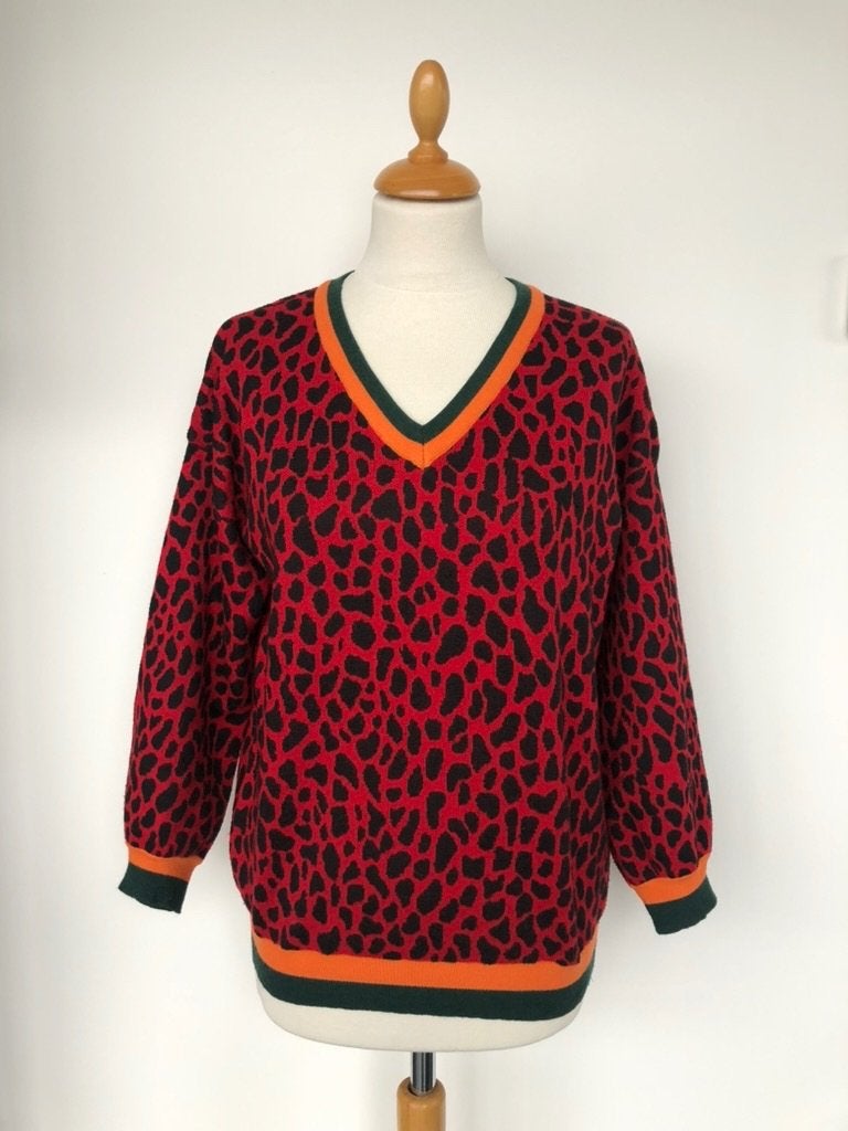 Dames trui, maat M, Kleding | Dames, Truien en Vesten, Verzenden, Gedragen, Maat 38/40 (M), Rood