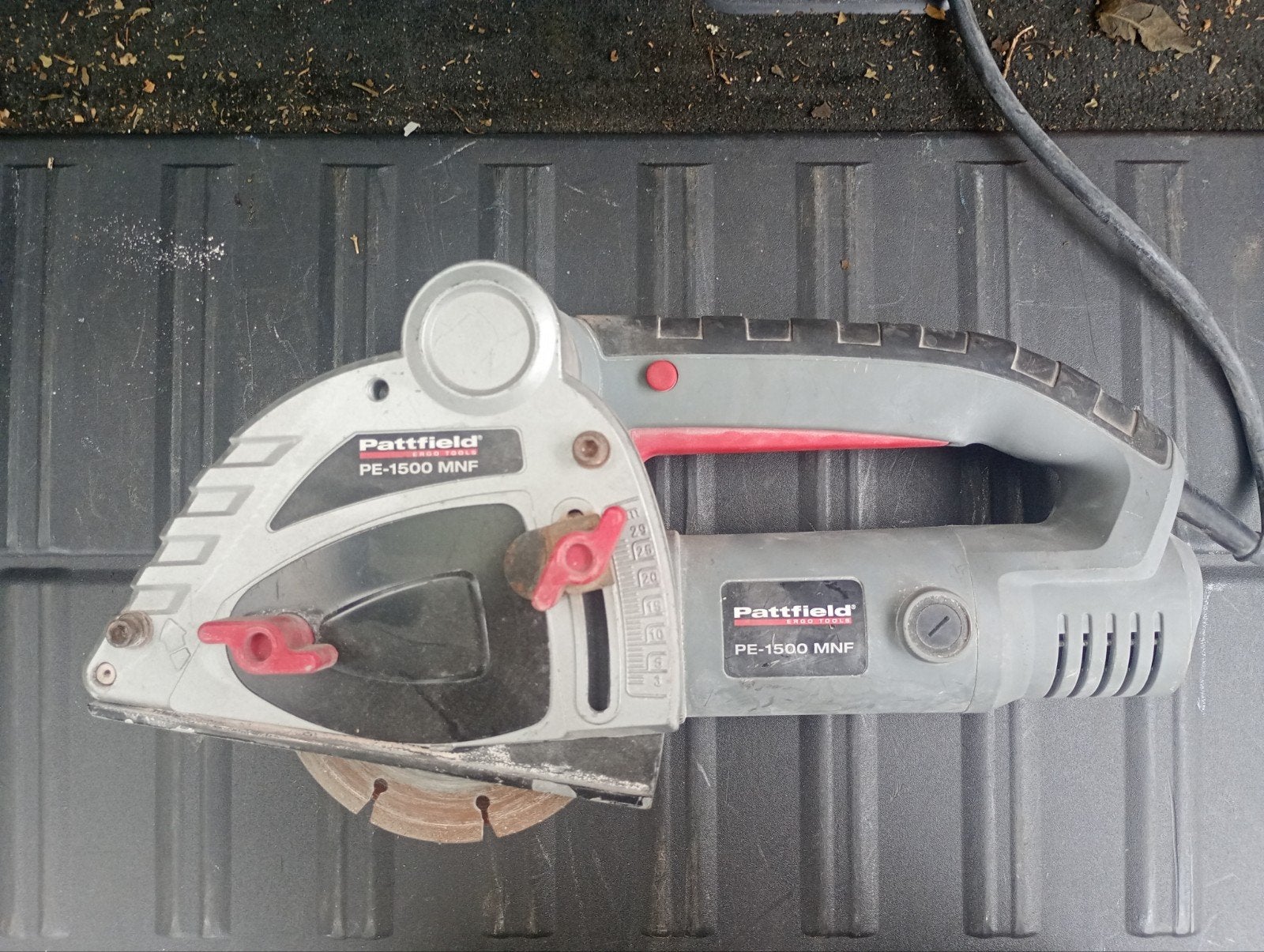 Pattfield PE-1500 MNF Muurfrees - Gebruikt, Gebruikt, Overige typen, Ophalen of Verzenden, 30 tot 70 mm
