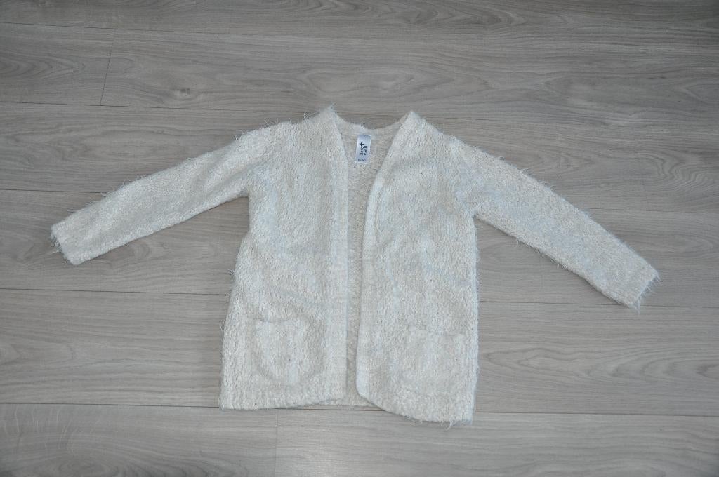 vest 134/140, cardigan 134/140, kinderkleding 134/140, Meisje, Trui of Vest, Ophalen of Verzenden, Zo goed als nieuw