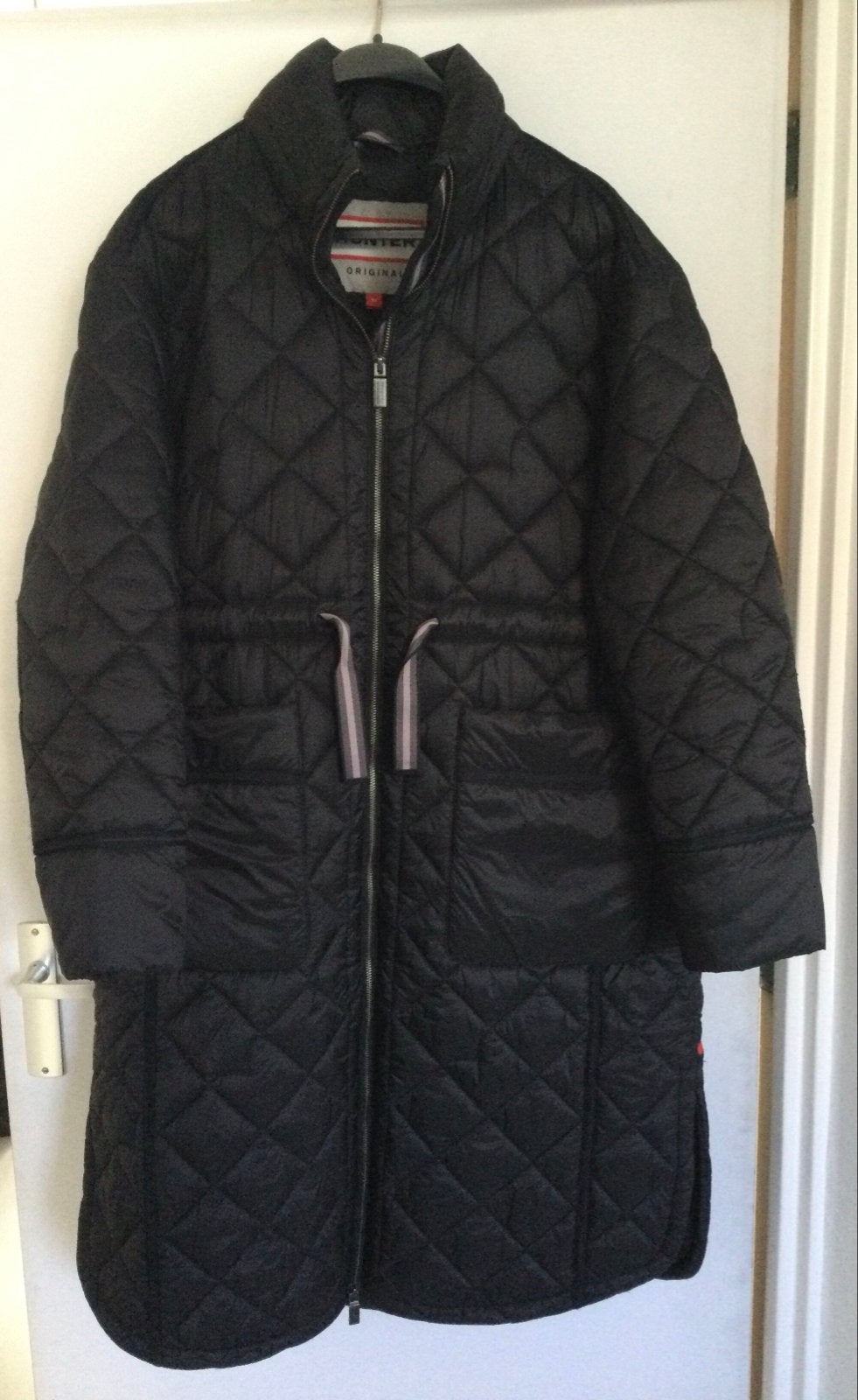 Hunter Original winterjas mt XL zwart ALS NIEUW, Kleding | Dames, Jassen | Winter, Ophalen of Verzenden, Zo goed als nieuw, Maat 46/48 (XL) of groter