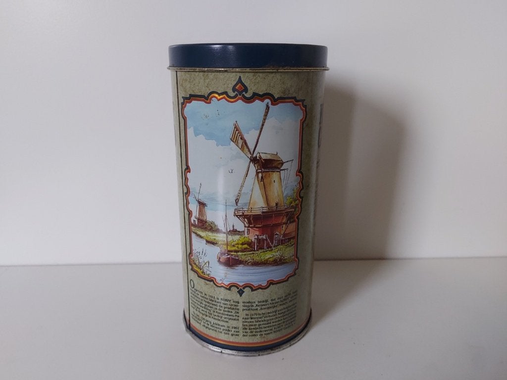 Vintage blik van Korff Cacao, Ophalen of Verzenden, Gebruikt, Overige