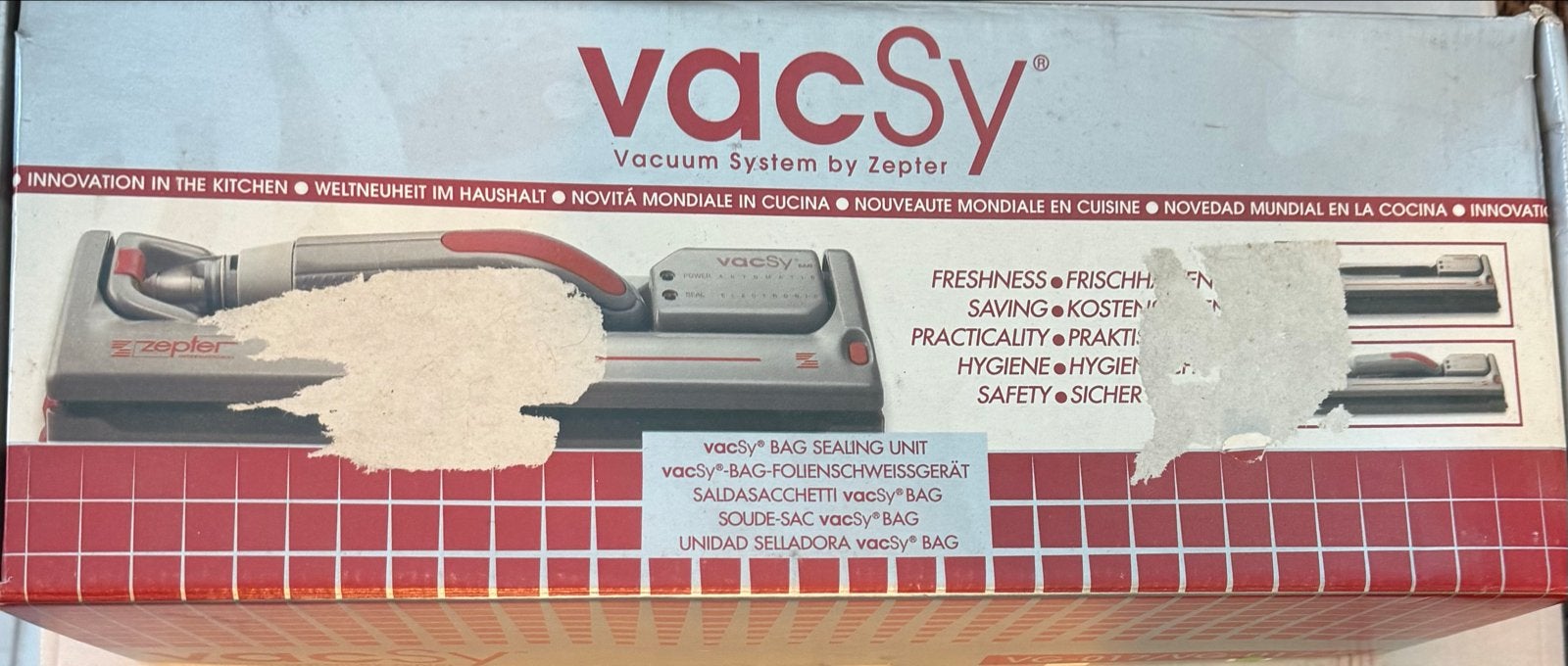 VacSy Vacuümsysteem van Zepter - izgs, ., Ophalen of Verzenden, Zo goed als nieuw, .