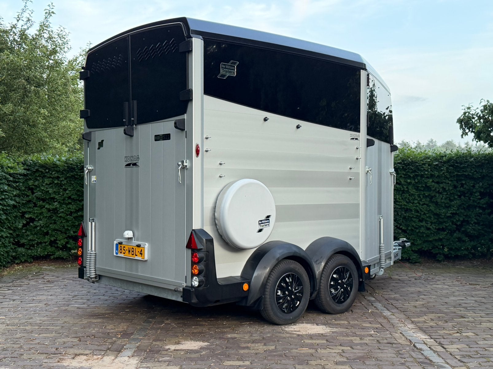 Nieuwstaat verkerende vol aluminium ifor williams hbx511, Dieren en Toebehoren, Paarden en Pony's | Trailers en Aanhangwagens