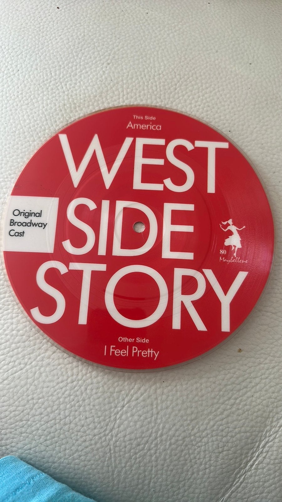 Single van de West side story, Cd's en Dvd's, Vinyl Singles, Ophalen of Verzenden, Zo goed als nieuw