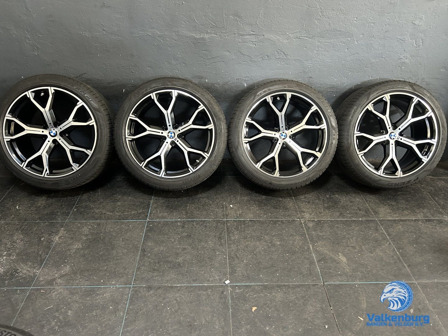 7mm! Originele BMW X5 X6 G05 G06 Style 741M 21 inch zwarte b, Gebruikt, -, 275 mm, -