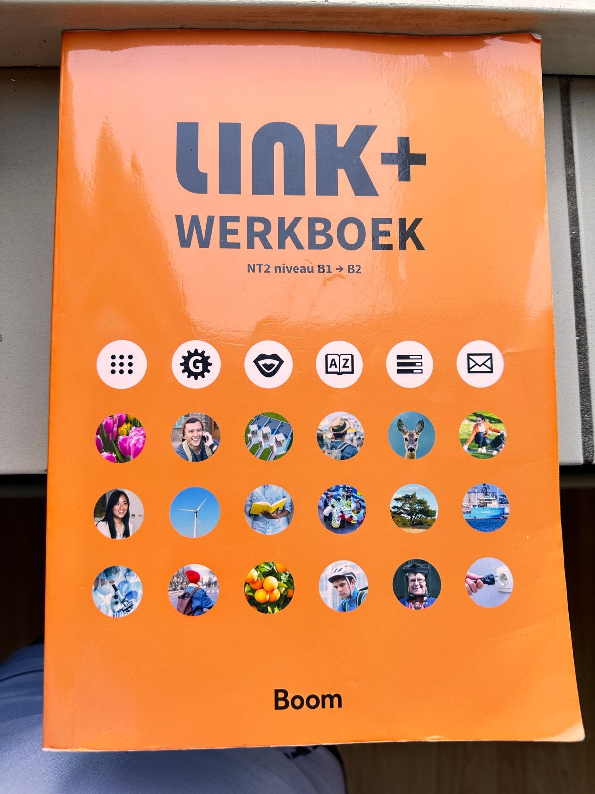 Link+ Werkboek NT2 niveau B1  B2 - Nederlands leren, Ophalen of Verzenden, Zo goed als nieuw, HBO