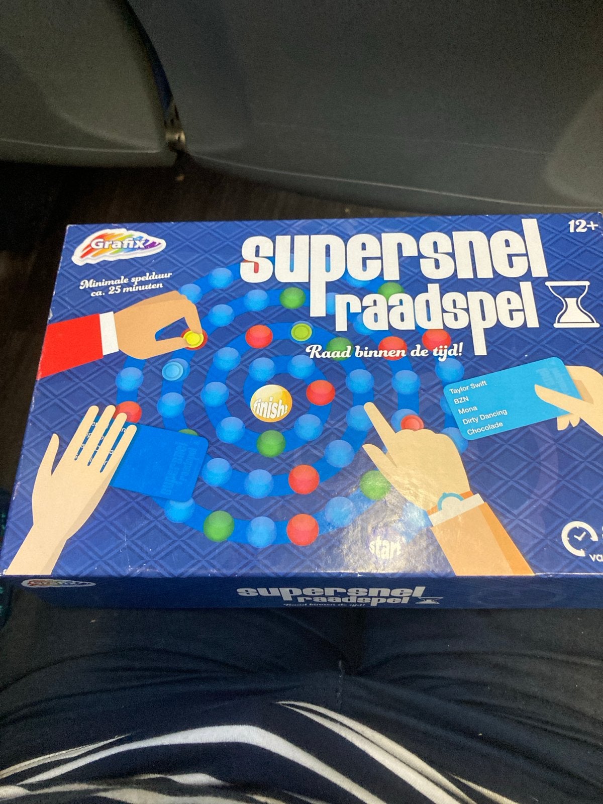 Supersnel Raadspel - Raad binnen de tijd!, Een of twee spelers, Ophalen of Verzenden, Zo goed als nieuw