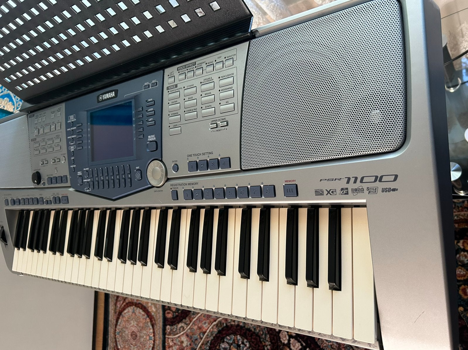 Keyboard yamah psr 1100, Ophalen of Verzenden, Zo goed als nieuw, 61 toetsen, Yamaha