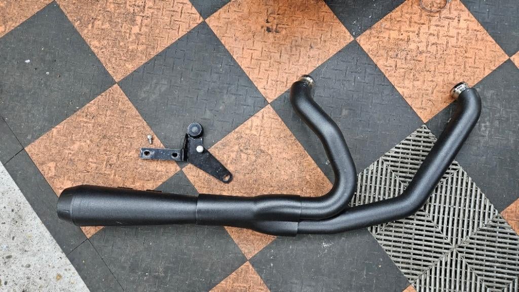 Bassani Road Rage uitlaat Milwaukee 8 Softail, Motoren, Onderdelen | Harley-Davidson, Ophalen of Verzenden, Gebruikt