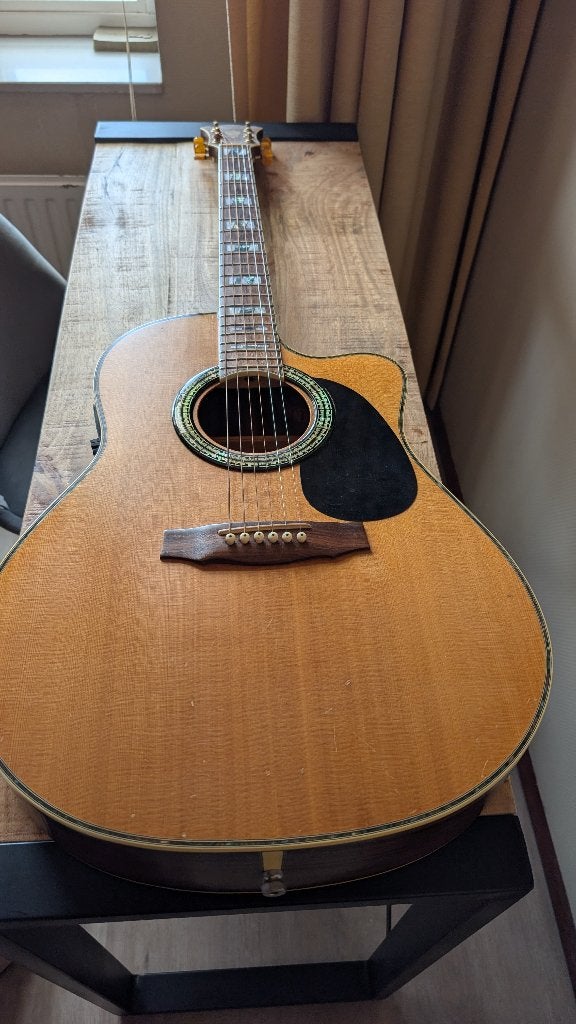 Ibanez AE900S, Muziek en Instrumenten, Ophalen, Gebruikt, Western- of Steelstringgitaar, Met koffer