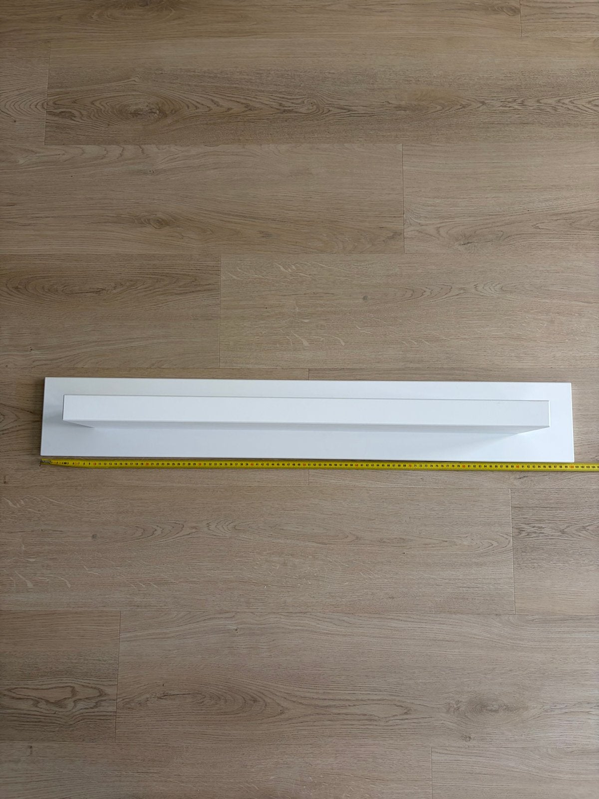 Bopita witte wandplank. 100cm breed, 15cm hoog, Ophalen, Gebruikt