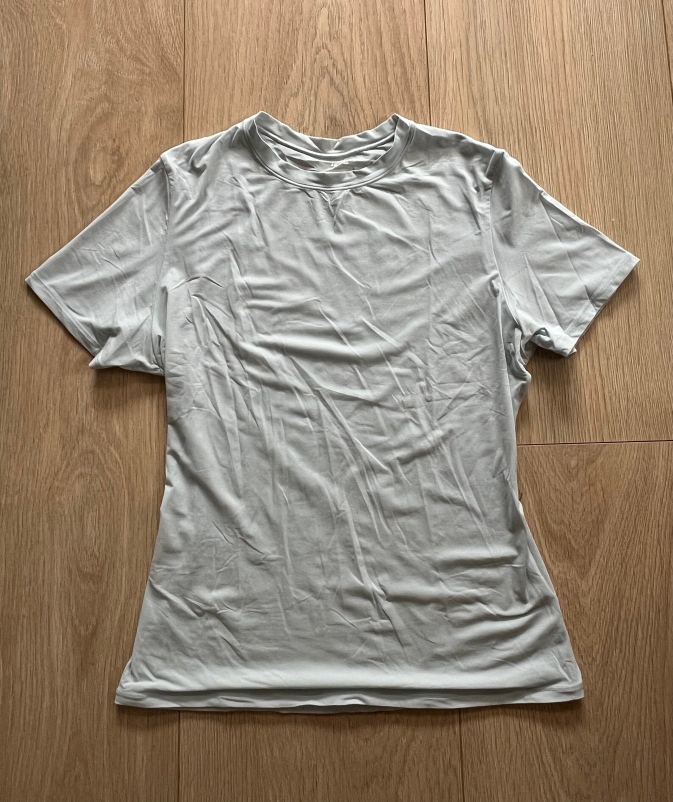 Skims t-shirt lichtblauw, Ophalen of Verzenden, Zo goed als nieuw, Blauw, Korte mouw