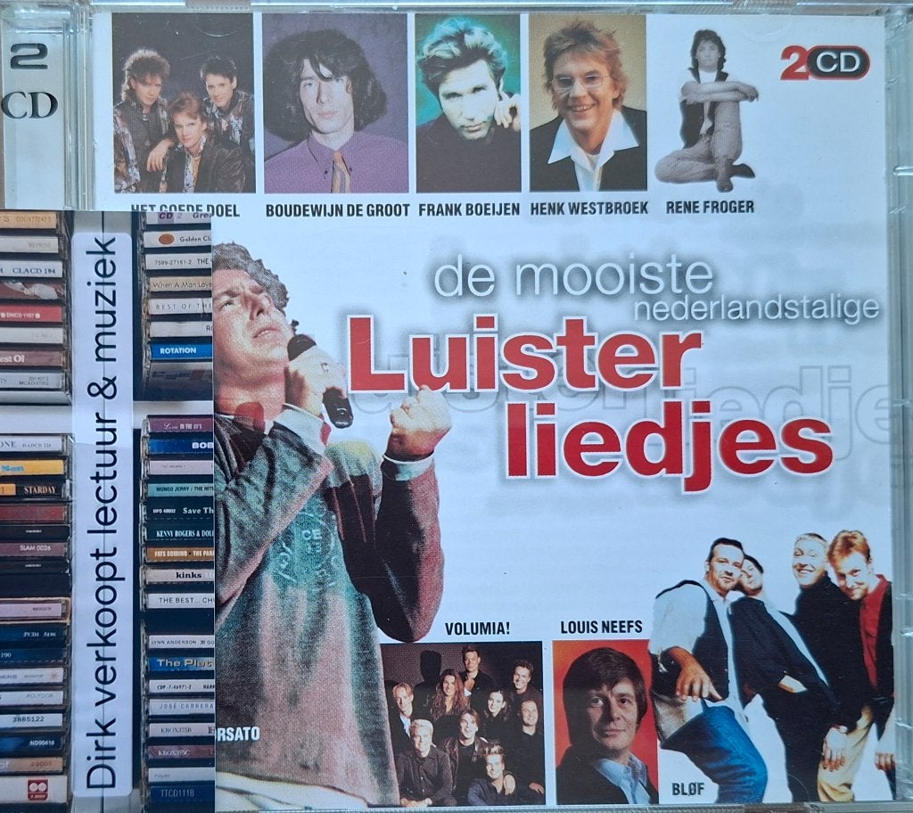 De mooiste Nederlandstalige luisterliedjes (bubbel cd, 1999), Cd's en Dvd's, Ophalen of Verzenden, Zo goed als nieuw, Inclusief boekje