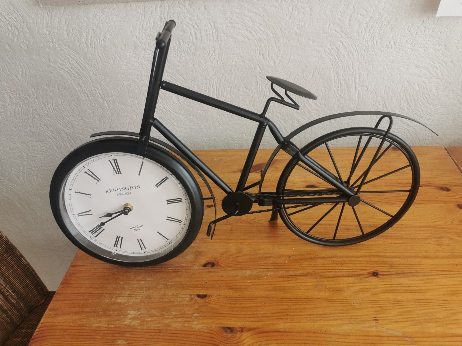 Fietsklok, Ophalen, Analoog, Werkt op batterijen, Tafelklok