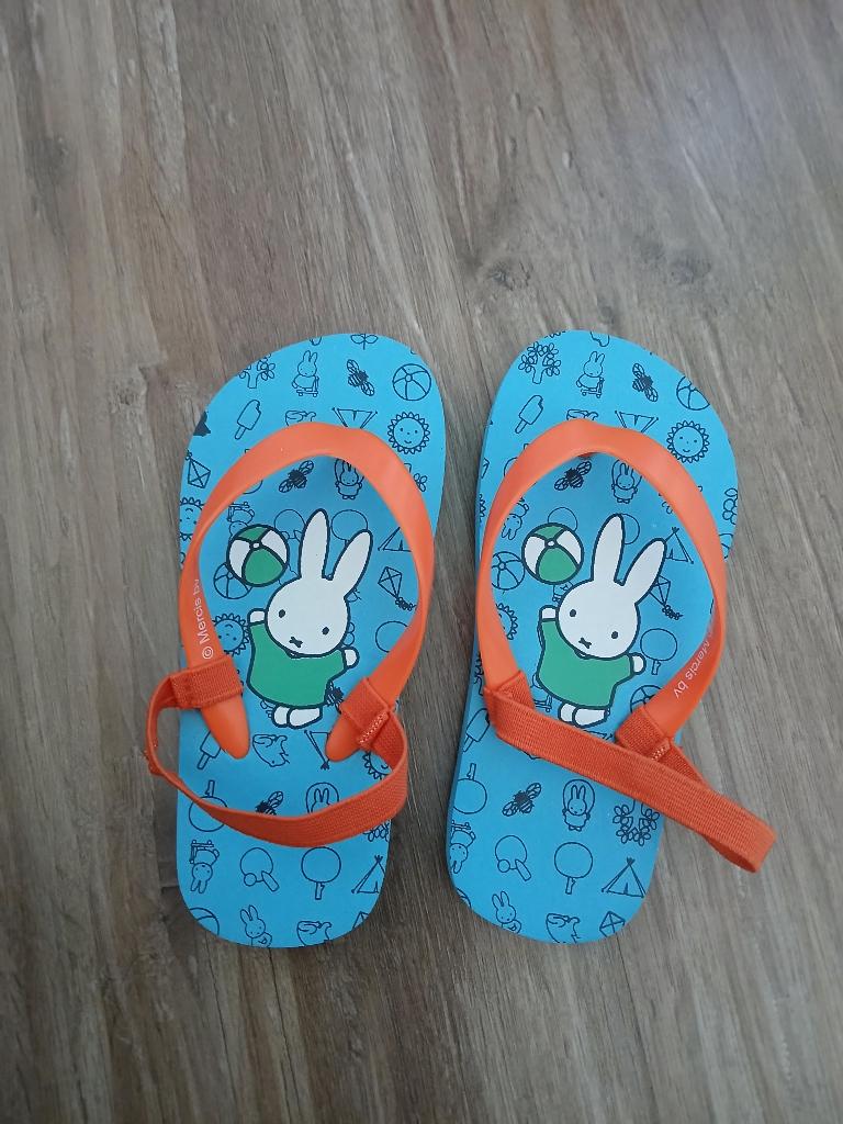 Slippers kind nijntje 23/24 zomer schoenen, Ophalen, Jongen of Meisje, Overige typen, Nieuw