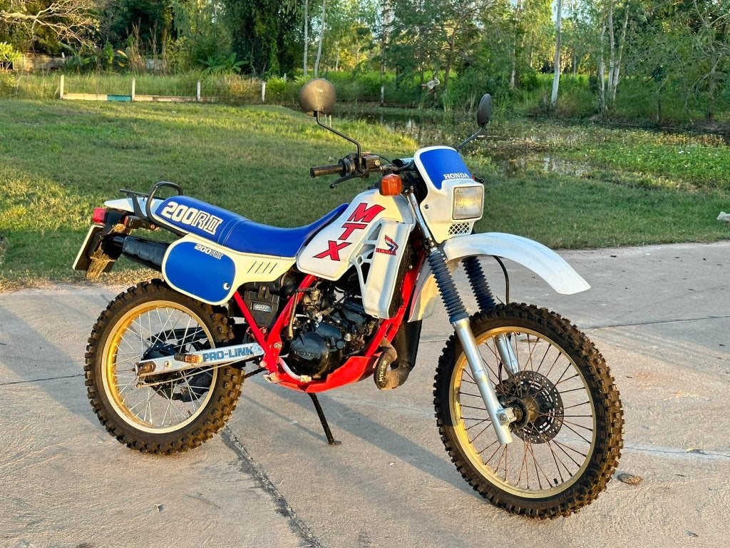 Honda MTXR2/MD07  ( Bj 1985 )  ( Schadebrommers ), Fietsen en Brommers, 6 versnellingen, Honda, Verzenden, Maximaal 45 km/u