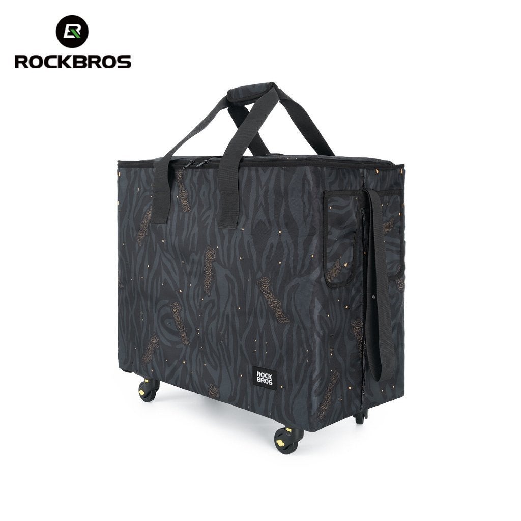 ROCKBROS 14/16 Inch Folding Bike Carry Bag With Wheels, Fietsen en Brommers, Ophalen of Verzenden, Nieuw, ROCKBROS