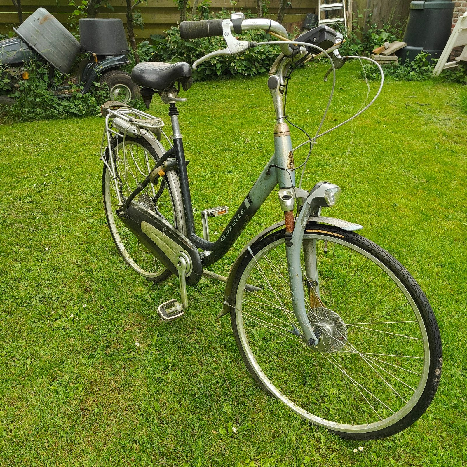 Gazelle Arosa City Goldline dames met DI2 Schakelsysteem, Fietsen en Brommers, Fietsen | Dames | Damesfietsen, Ophalen, Gebruikt