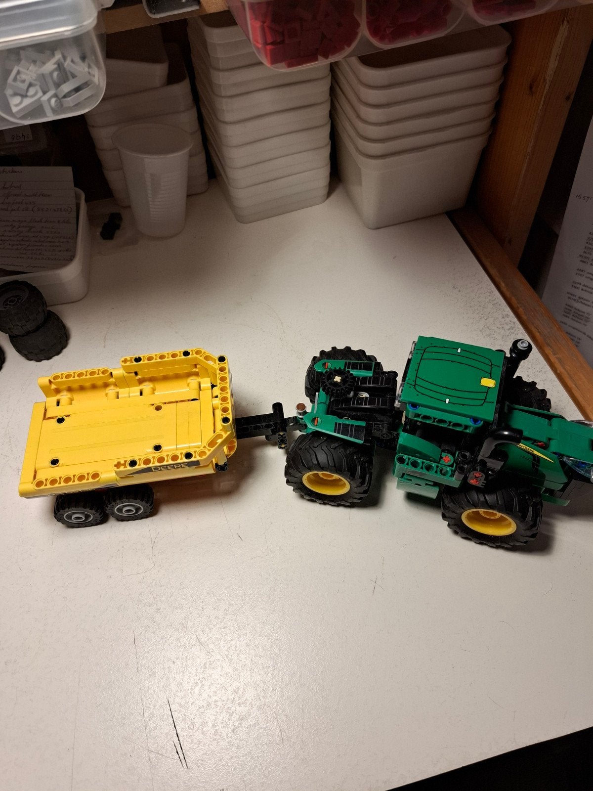 John Deere 9620R 4WD tractor, Ophalen of Verzenden, Zo goed als nieuw, Lego