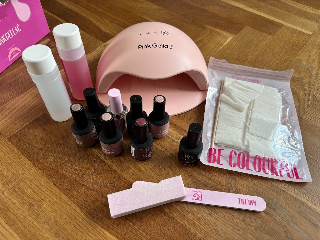 Pink gellac, Ophalen, Zo goed als nieuw, Handen en Nagels