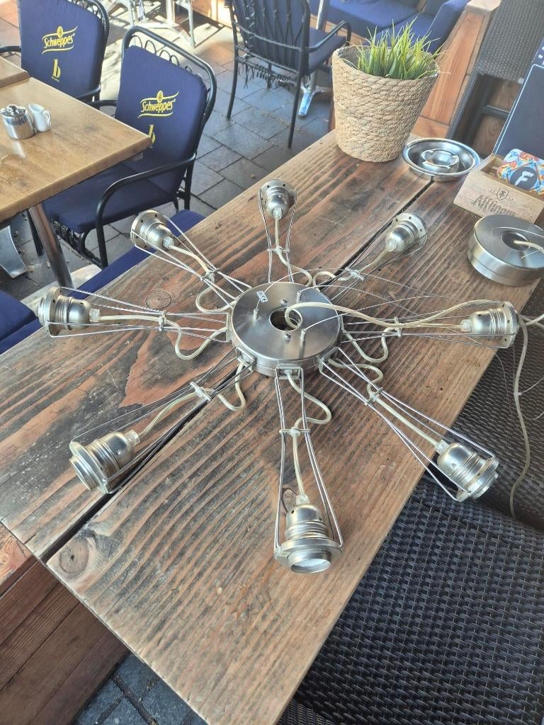Lumina Matrix hanglamp 2st, Ophalen, Zo goed als nieuw, Retro 90s, Metaal