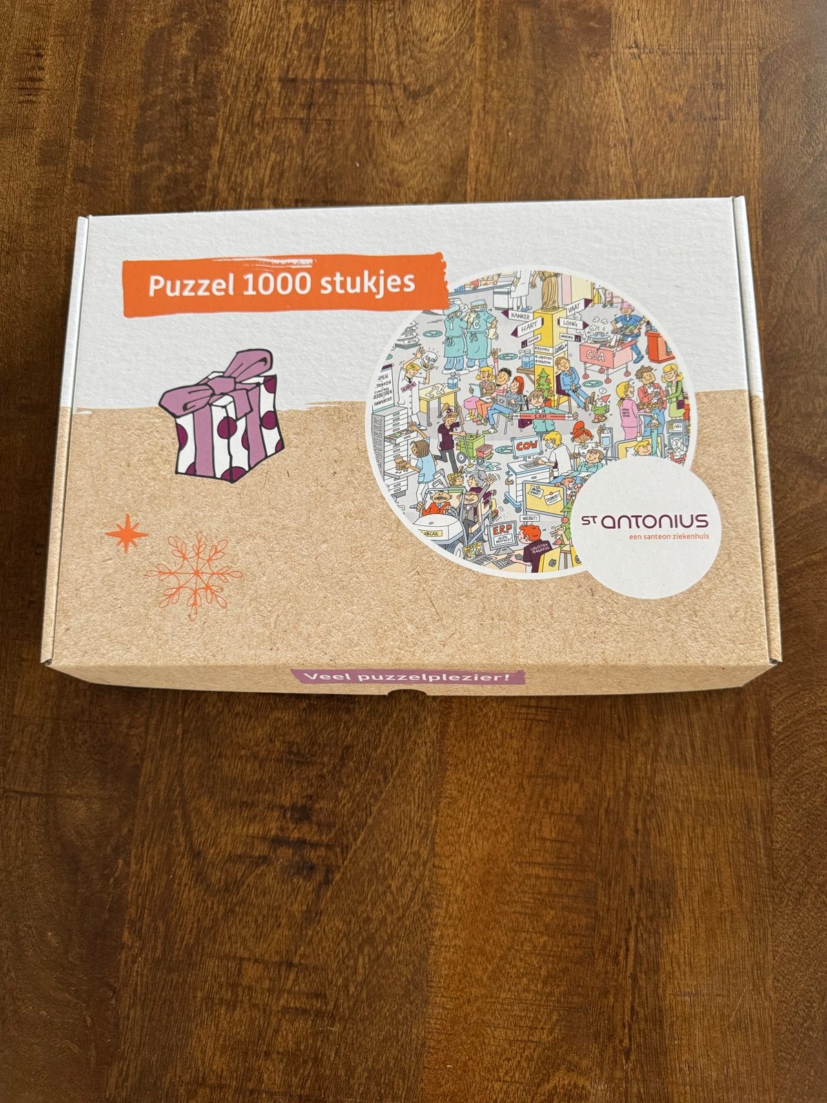 St. Antonius Ziekenhuis Puzzel 1000 stukjes, Ophalen of Verzenden, 500 t/m 1500 stukjes, Zo goed als nieuw, Legpuzzel