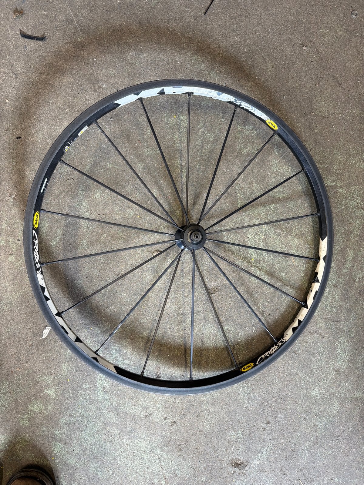 Mavic CrossMax voorwiel 26” keramisch remvlak tubeless, Wiel, Gebruikt, Ophalen of Verzenden, Aluminium