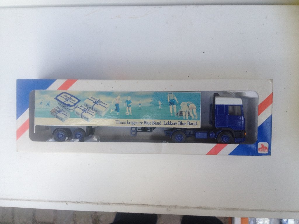 vrachtwagen blue band  15 euro inclusief verzend kosten, Hobby en Vrije tijd, Ophalen of Verzenden, Zo goed als nieuw, Bus of Vrachtwagen