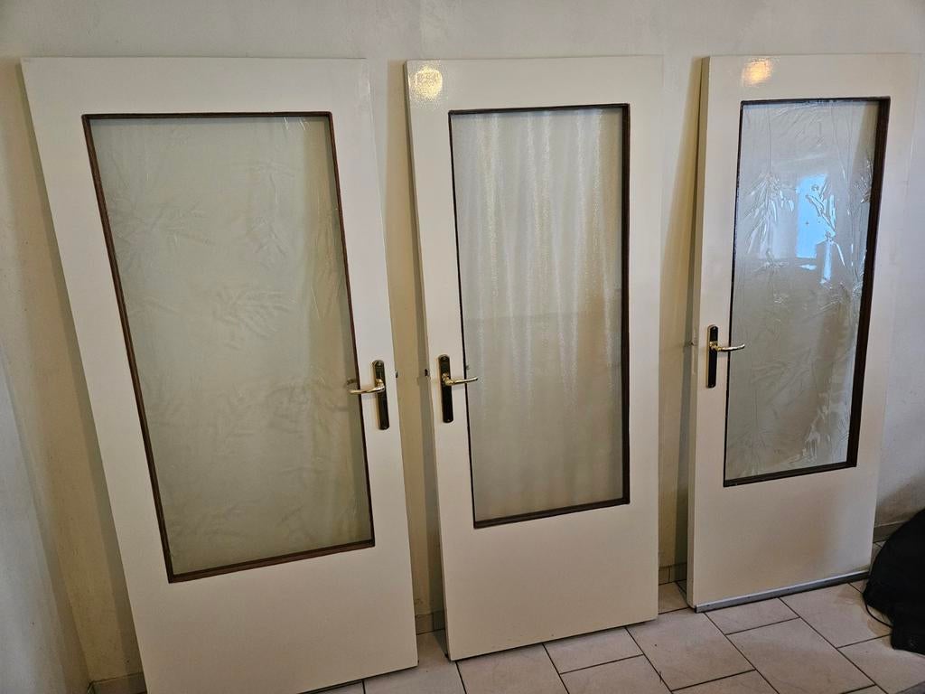 Binnendeuren met glas, Ophalen, Gebruikt, Binnendeur, Glas