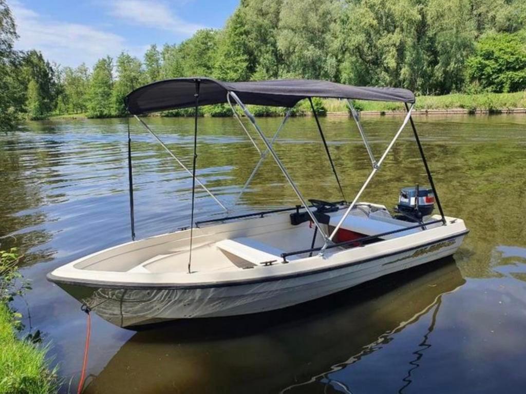 Terhi 405 Fun consoleboot, 25pk Yamaha + zgan Marlin trailer, Watersport en Boten, Ophalen, Gebruikt