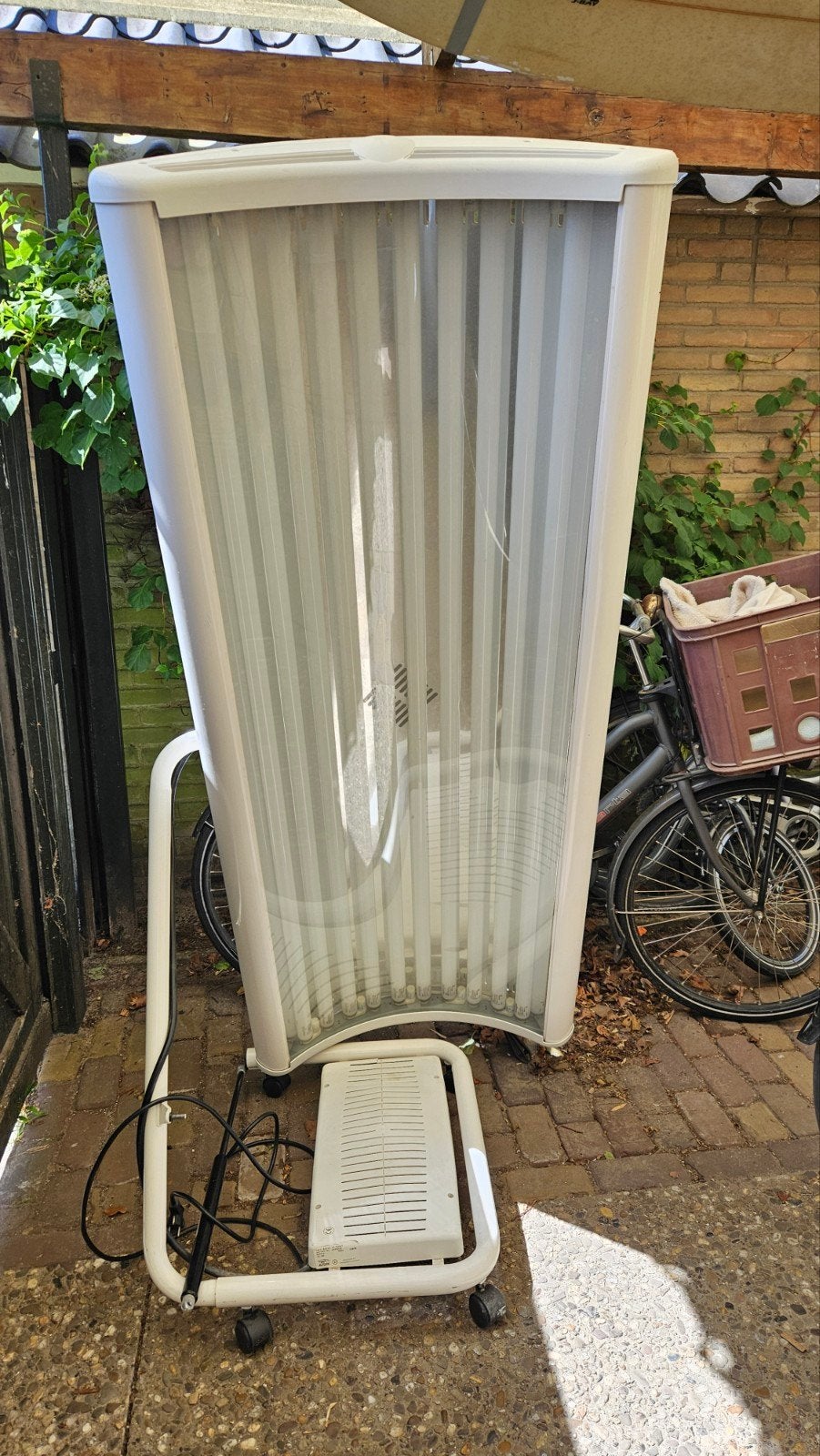 Zonnebank met maxilight 100w lampen, Ophalen, Zonnebank enkelzijdig